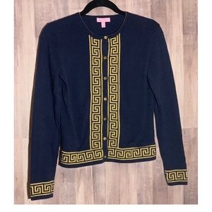 Lilly Pulitzer buttoned down sweater